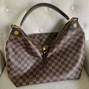 Louis Vuitton Damier Ebene Duomo Hobo Bag